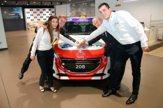 Presentado el Peugeot Rally Team Spain con Efrén Llarena y Sara Fernández