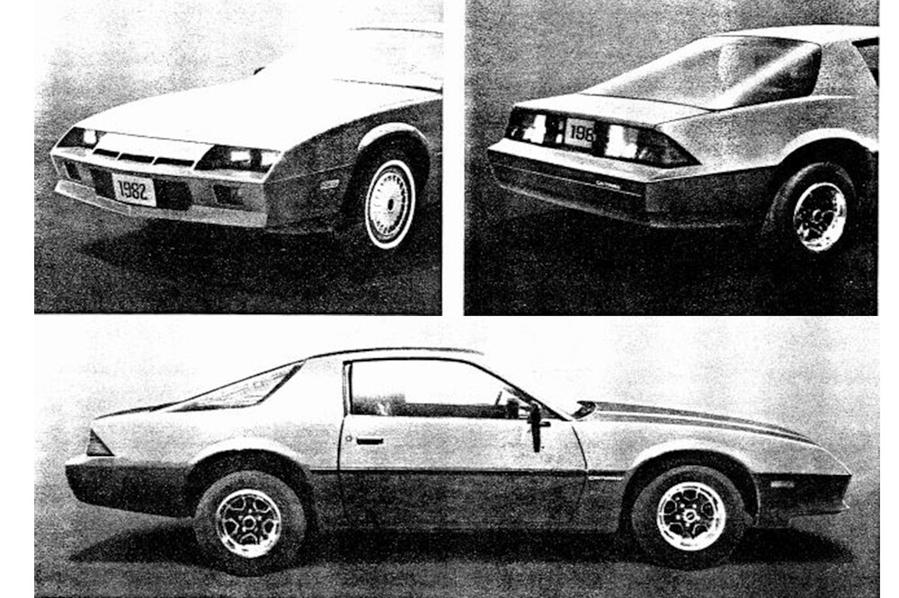 Chevrolet Camaro cuatro cilindros 1981
