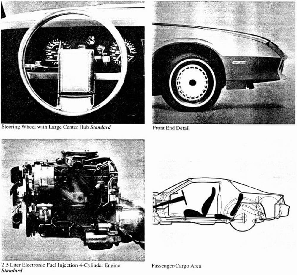 Chevrolet Camaro cuatro cilindros 1981