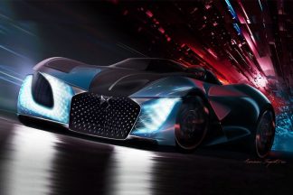 DS X E-TENSE: una visión directa a 2035 DS X E-TENSE