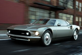 Eckerts Rod & Custom Mach Forty, mitad Mustang mitad Ford GT