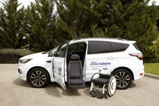 Ford y Fundación ONCE presentan la silla de ruedas autónoma eChair Ford eChair