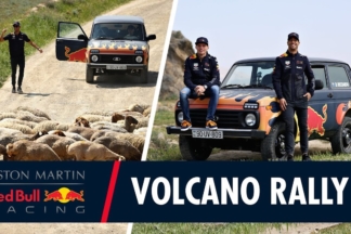 Vídeo: Ricciardo y Verstappen a los mandos de un Lada Niva 4x4