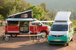 Nissan NV200 y NV300 Camper: para los más aventureros