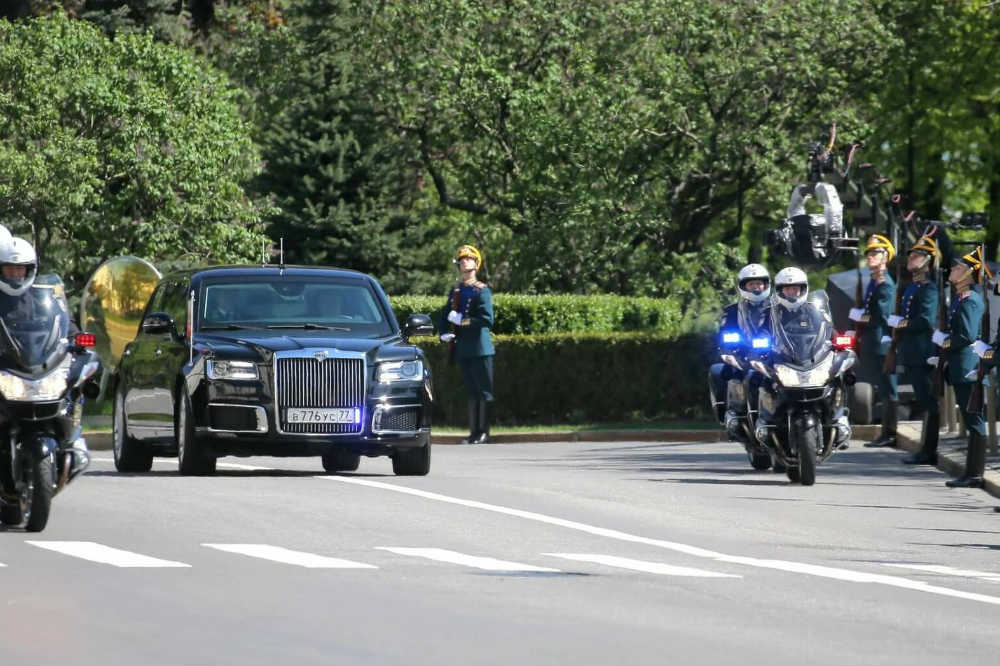 la nueva limusina de Vladimir Putin