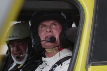 Mark Webber y David Coulthard, de rallyes con los Sainz Mark Webber y David Coulthard, de rallyes con los Sainz