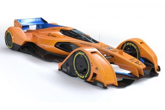 McLaren X2: mostrado cómo será el monoplaza del futuro McLaren X2