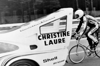 El Porsche 935 que intentó ayudar a alcanzar los 240 km/h en bicicleta Porsche 935