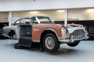 El Aston Martin DB5 Goldfinger Continuation prosigue su desarrollo Aston Martin DB5 Goldfinger Continuation