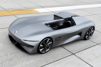 Infiniti Prototype 10, mostrado en el Concurso de Elegancia de Pebble Beach Infiniti Prototype 10