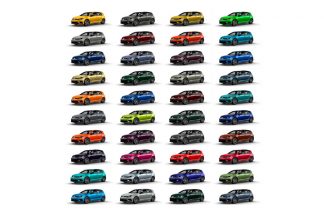 40 nuevos y espectaculares colores para el Volkswagen Golf R