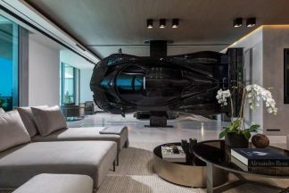 Decora el salón de casa con un Pagani Zonda Revolucion Pagani Zonda en el salón casa