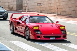 Así suena un Ferrari F40 por las calles de Mónaco