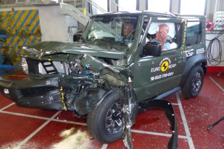 El Suzuki Jimny 2019 solo consigue tres estrellas Euro NCAP Suzuki Jimny 2019 Euro NCAP