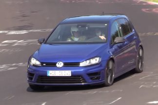 Cazado el posible Volkswagen Golf R420 con motor de RS 3