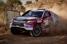 Cristina Gutiérrez presenta su Mitsubishi Eclipse Cross para el Dakar 2019
