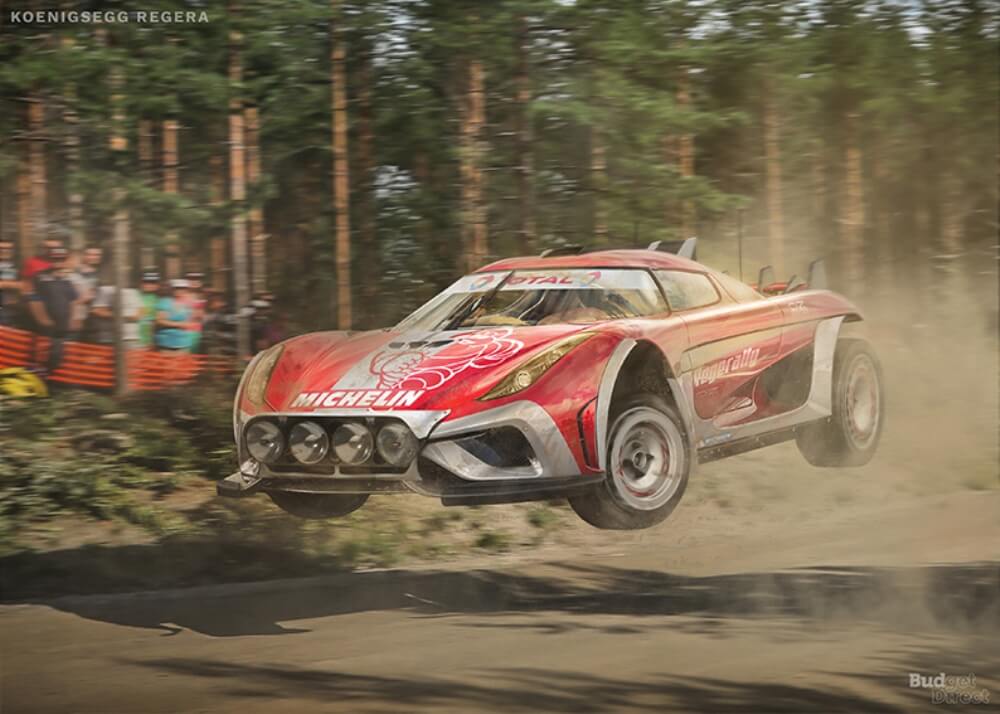 8 coches convertidos rallye