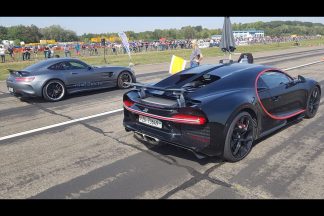 Vídeo: Bugatti Chiron vs RENNtech Mercedes-AMG GT R Bugatti Chiron vs RENNtech Mercedes-AMG GT R