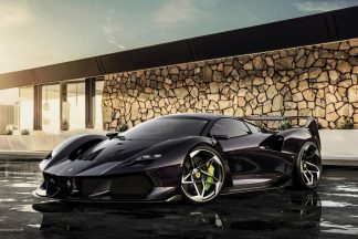 Así podría ser el emblemático Ferrari F40 en el siglo XXI Ferrari F40 Siglo XXI