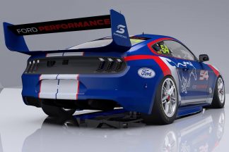 El nuevo Ford Mustang Supercar, de pruebas en circuito Ford Mustang Supercar 2019