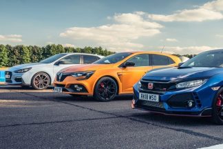 Vídeo: Honda Civic Type R vs Renault Mégane RS vs Hyundai i30 N Honda Civic Type R vs Renault Megane RS vs Hyundai i30 N