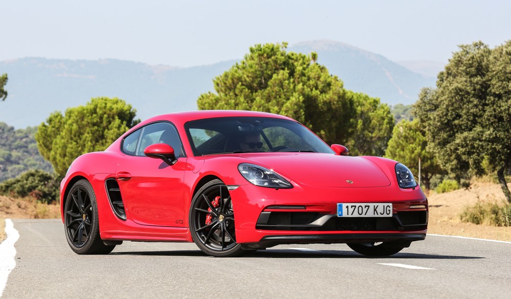 Frontal Porsche 718 Cayman GTS PDK