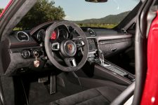 Interior trasera Porsche 718 Cayman GTS PDK
