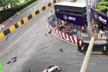 Vídeo: escalofriante accidente de la piloto Sophia Floersch en Macao Vídeo del accidente de la piloto Sophia Floersch en Macao