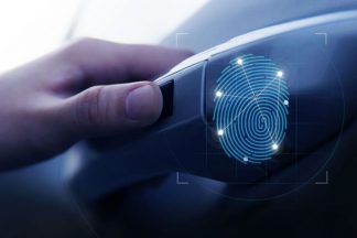 El Hyundai Santa Fe 2019 se abre con la huella dactilar Hyundai Santa Fe 2019 huella dactilar