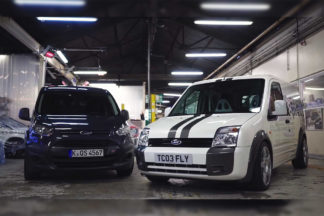 Vídeo: Ford construyó una Transit con motor de Focus RS y otra de estilo ST Ford Transit Connect RS y ST