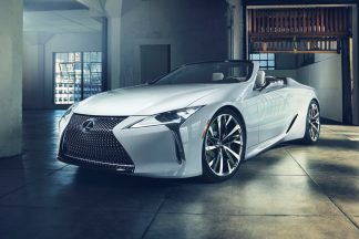 Lexus LC Convertible Concept: debutará en el Salón de Detroit Lexus LC Convertible Concept