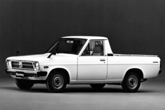 Tres pick-up que estuvieron homologados para el Grupo B de rallys. ¡De locos! Datsun Sunny Pick Up