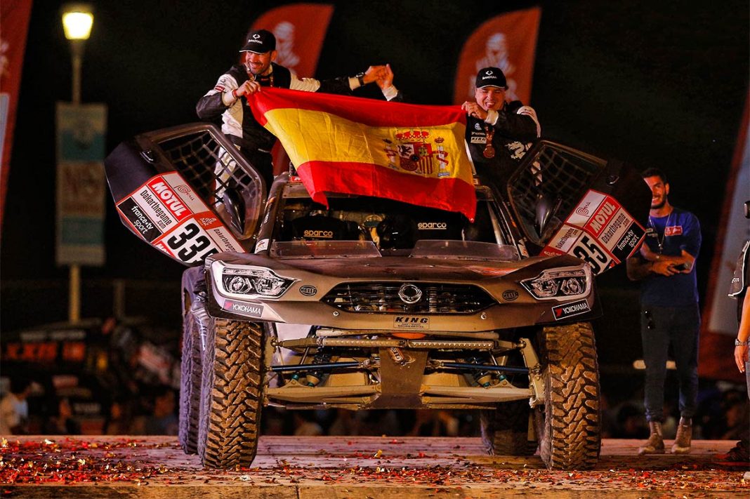 Óscar Fuertes y Diego Vallejo Dakar 2019