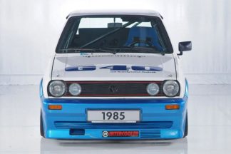 La historia de los 3 Volkswagen Polo G40 de 1985 que rodaron a 200 km/h durante 24 horas Volkswagen Polo G40 frontal