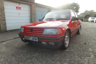 A subasta un Peugeot 309 GTI con sólo 210 kilómetros