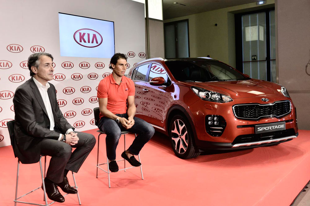 Los coches de Rafa Nadal Kia Sportage