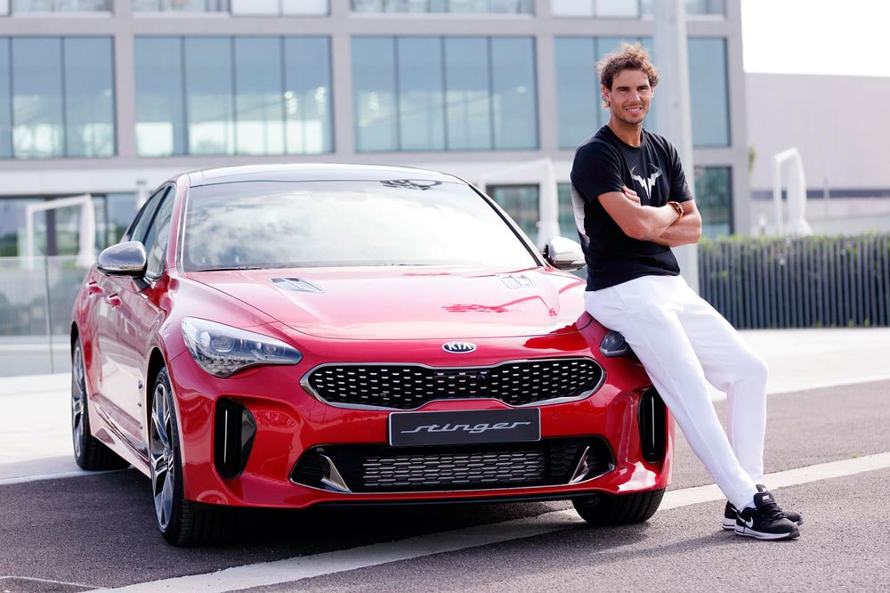Los coches de Rafa Nadal Kia Stinger