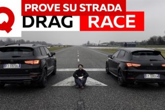 Prueba de aceleración: Cupra Ateca contra SEAT León Cupra R