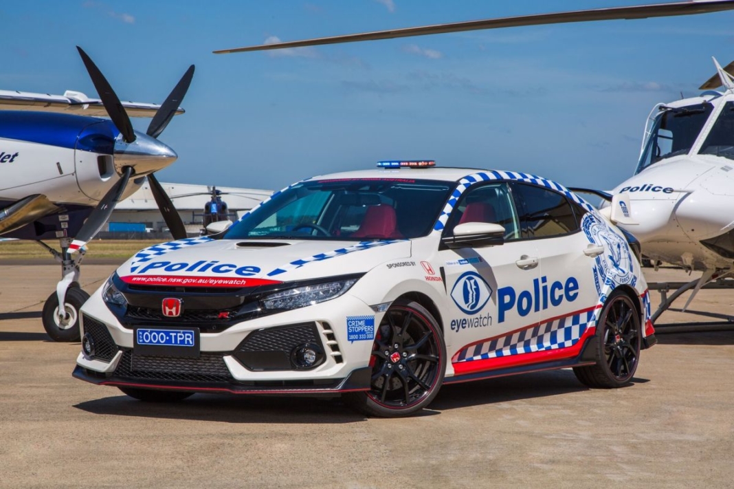Honda Civic Type R Policia