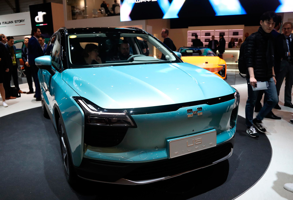 coches más raros salón de ginebra 2019: Aiways U5