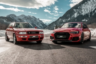 Audi RS 2 Avant y RS 4 Avant, juntos para una sesión de fotos con ABT Audi RS 2 Avant y RS 4 Avant ABT Sportsline