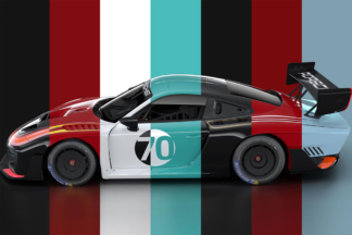 Todas las decoraciones retro del nuevo Porsche 935 Decoraciones nuevo Porsche 935