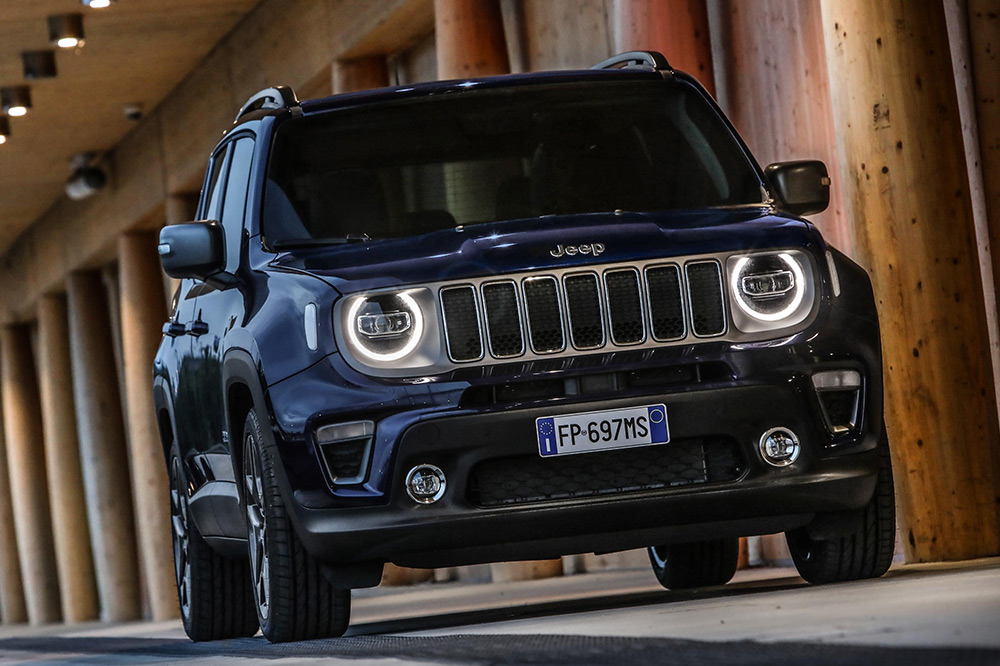 coches de produccion con imagen retro jeep renegade