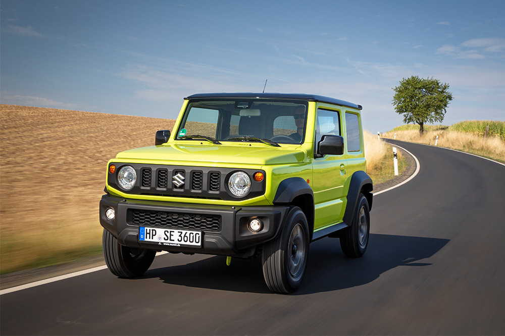coches de produccion con imagen retro Suzuki Jimny
