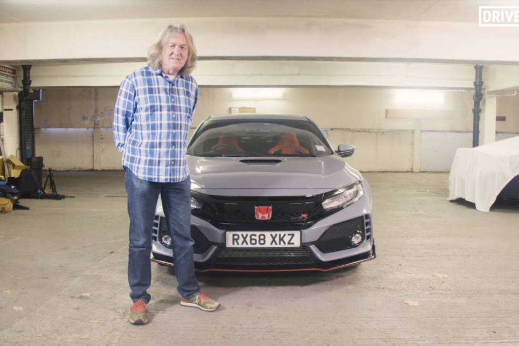 James May prueba Honda Civic Type R