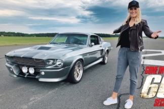 Supercar Blondie prueba el Ford Mustang Shelby GT500 ‘Eleanor’ original Supercar Blondie Ford Mustang Shelby GT500 Eleanor