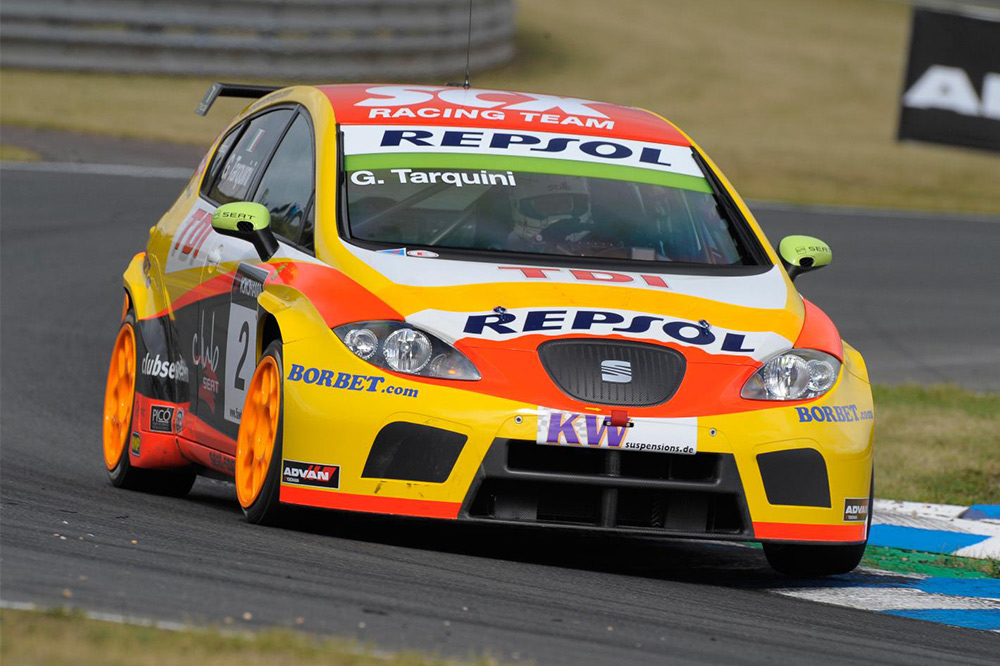 coches seat de competición león wtcc