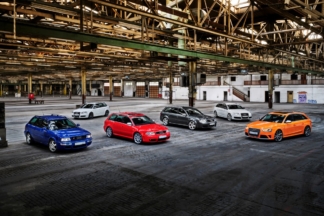 Audi Sport: 25 años de alto rendimiento, 25 años de modelos RS Audi Sport