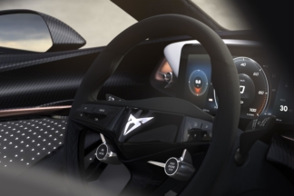 Cupra muestra el interior del nuevo SUV eléctrico que prepara para Frankfurt Interior prototipo Cupra
