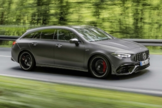 Mercedes-AMG CLA 45 4MATIC+ Shooting Brake 2019: revelado el familiar Mercedes-AMG CLA 45 4MATIC+ Shooting Brake 2019